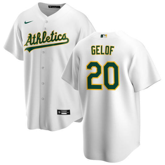 Zack Gelof Oakland Athletics Nike Home Replica Jersey - White